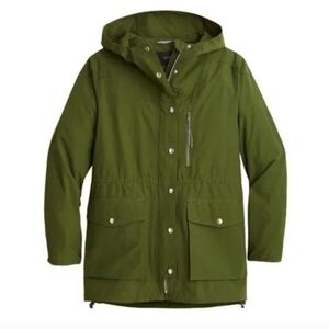 J.crew Relaxed Perfect Lightweight Jacket In Laurel Green Size Small.